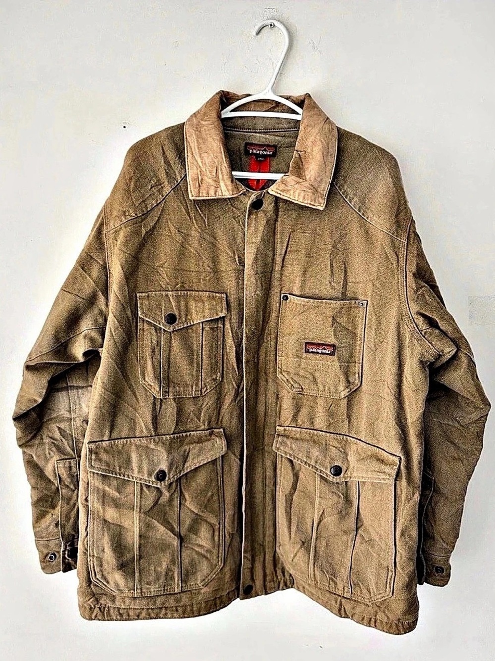 Patagonia All Seasons Hemp Canvas Jacket Brown Large
